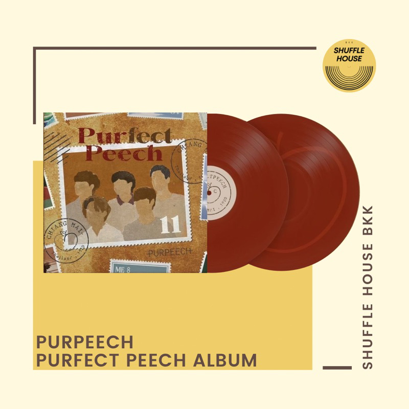 (จัดส่งฟรี) Purpeech PurfectPeech Album Vinyl แผ่นเสียง/แผ่นไวนิล/แผ่นใหม่ซีล