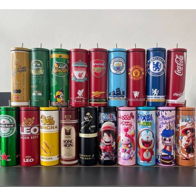 กระบอกน้ำสแตนเลสขนาด 20ออนซ์ เก็บความเย็น/ร้อน ได้นาน6-12 ชม. สินค้าพร้อมส่งจากไทย