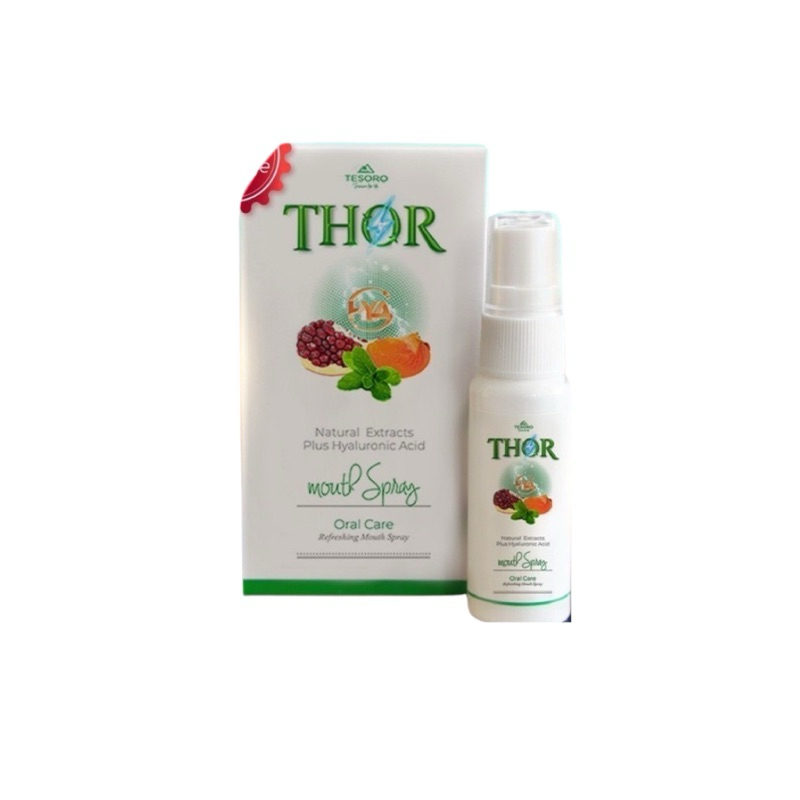ธอร์ THOR สำหรับ ช่องปาก ลำคอ ร้อนใน ปากแห้ง เจ็บคอ ลมหายใจสดชื่น