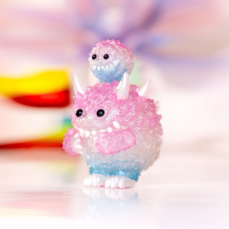 💥PRE ORDER สอบถามก่อนสั่งซื้อ💥 INSTINCTOY Monster Fluffy & Fluffy ”Pink Blue Clear GID“ Set