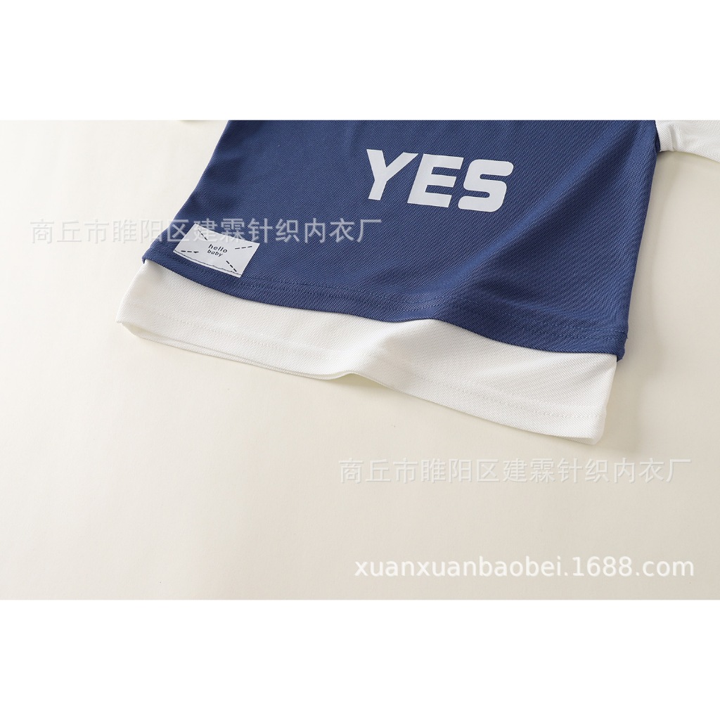 ชุดเด็กเล็ก เสื้อผ้าเด็กน่ารักมาก เสื้อยืดแขนสั้น+กางเกงขาสั้น เซท 2 ชิ้น size 80-130cm ชุดลูกชาย ชุดเซ็ทเด็ก ชุดเด็กชาย - รูปที่ 5