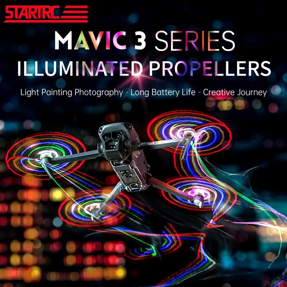 STARTRC DJI Mavic 3 Pro Mavic 3 Series Drone Luminous Propeller LED Light