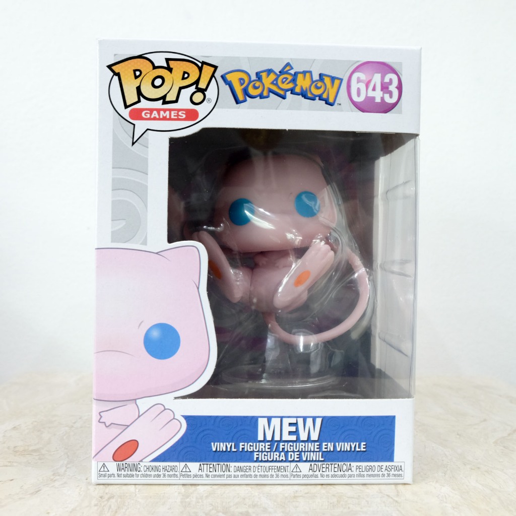 🔴⚪ [Pokemon] ⚪🔴 Funko Pop Pokemon Mew ของแท้ กล่องสวย