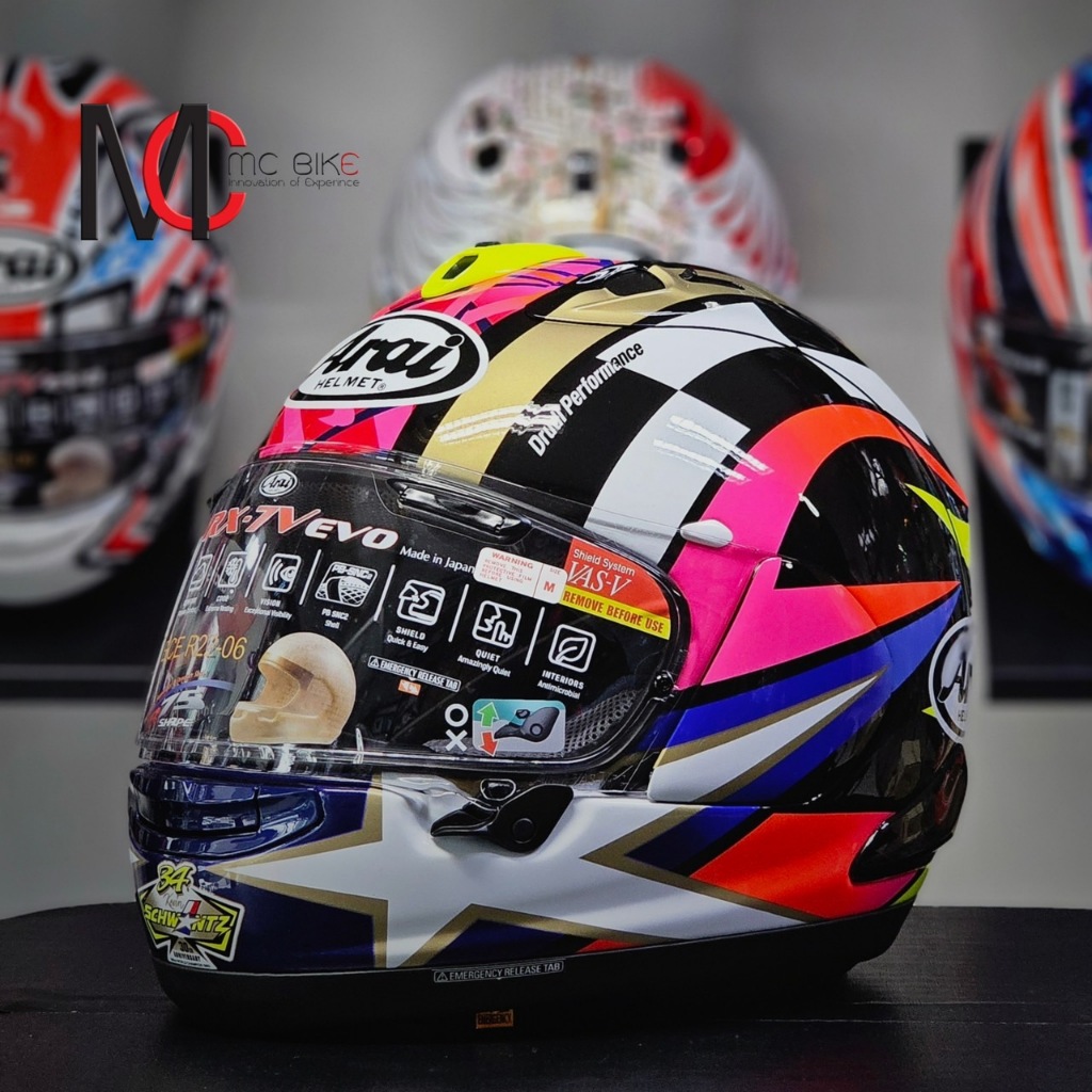 Arai RX-7V EVO Schwantz 30Th