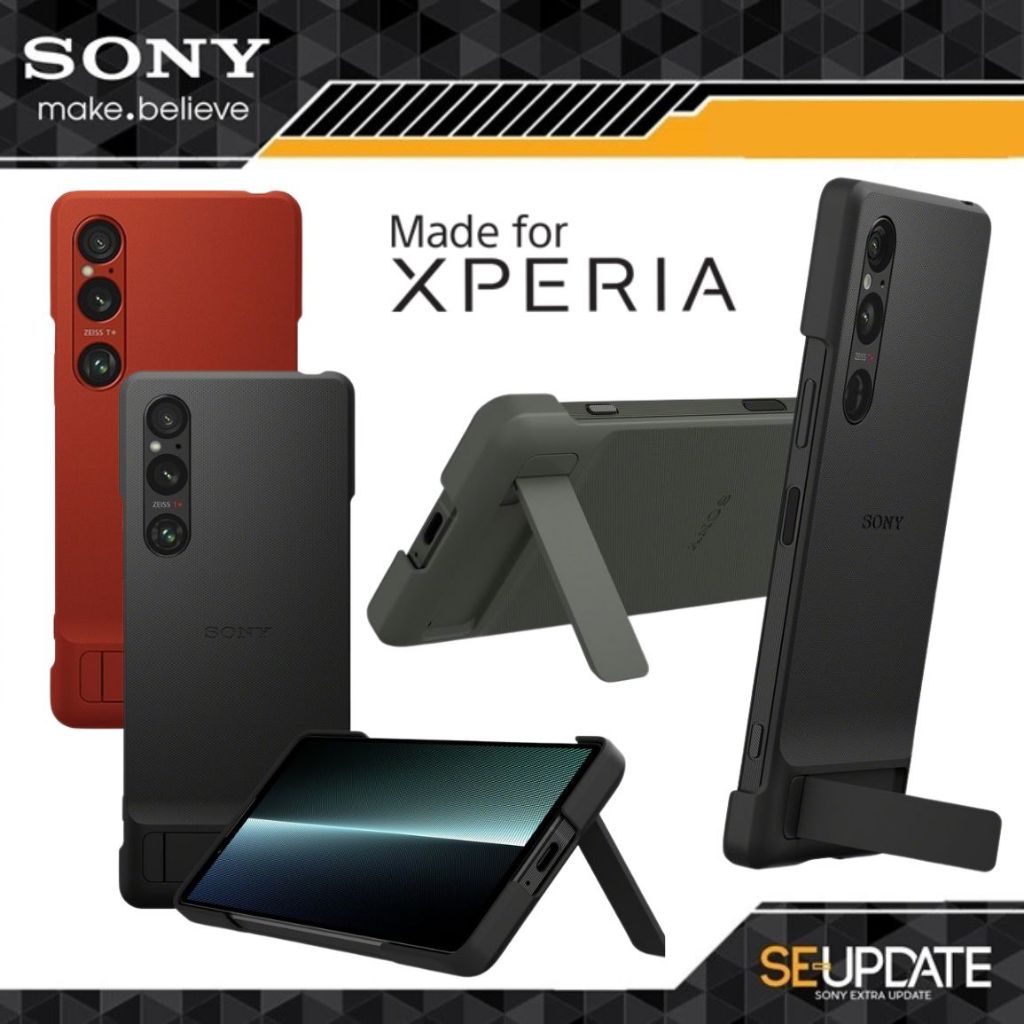 เคส Sony แท้ Style Cover with Stand for Xperia 1 VI / 10 VI / 1 V / 10 V / 1 IV / 10 IV / 1 III