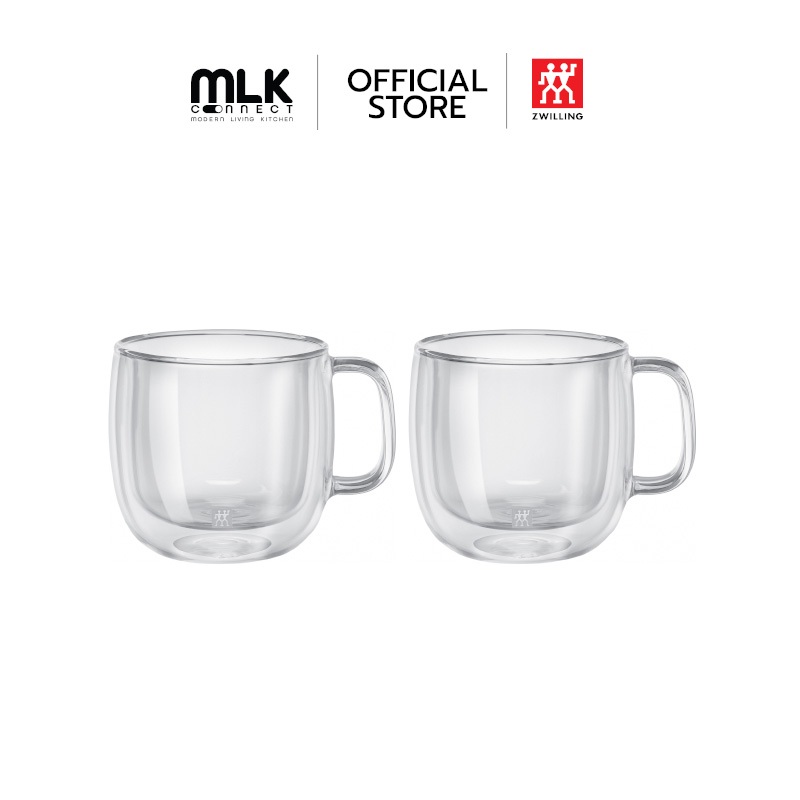 ZWILLING แก้วดับเบิ้ลวอลล์คาปูชิโน่ 450 มล. รุ่น Sorrento N39500113