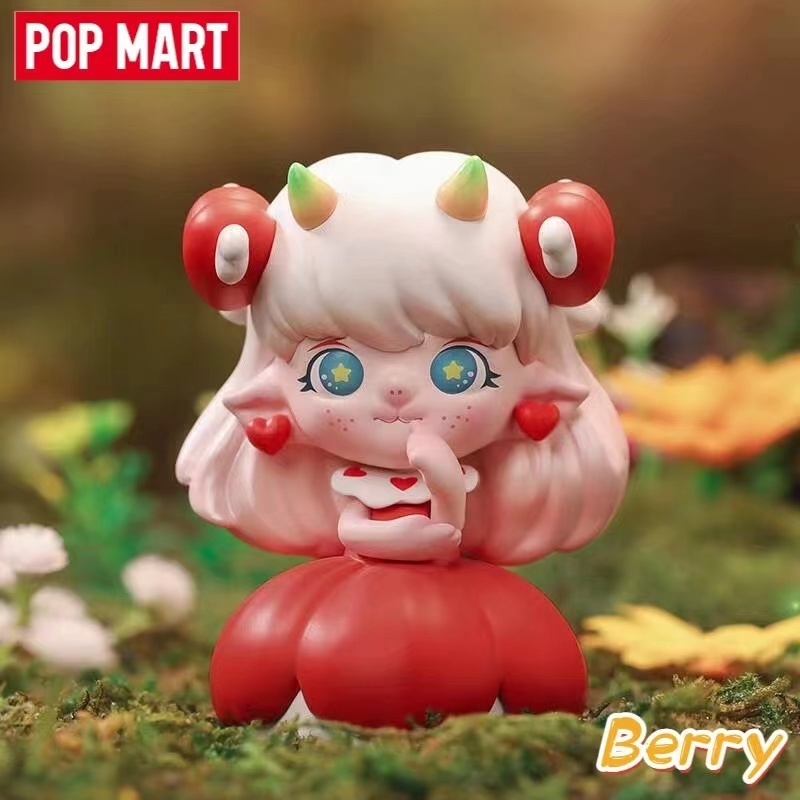 POPMART บับเบิ้ลมาร์ท ZOE Floral Language ดูดวง - ซ่อนเร้น - ราศีกันย์