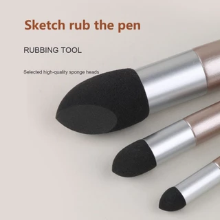 Rex TT Giorgione's sketch rubbing tool set of 3 sets, oil pastels, sassafras special double-ended rubbing pen for painti