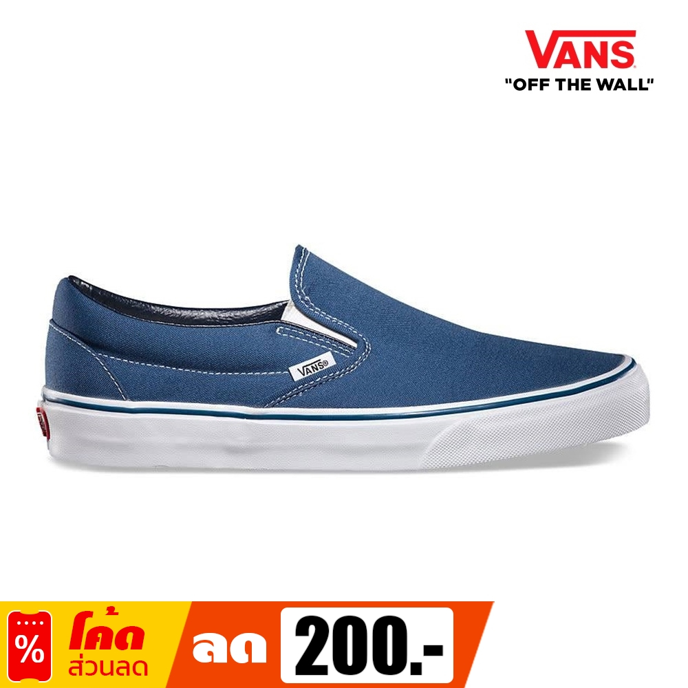 [แท้ 100%] VANS รองเท้า Classic Slip-On - Navy [VN000EYENVY] (Core Classic)