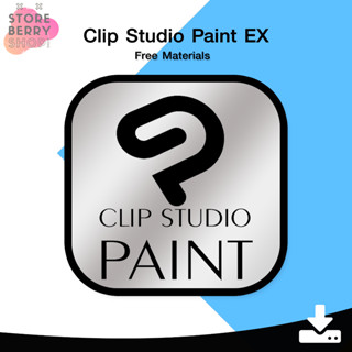 คลิป studio EX 4.0.3 + Materials โปรแกรมวาดการ์ตูน
