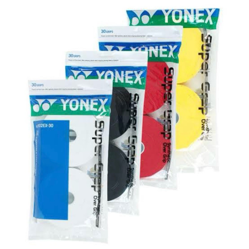 ที่พันด้ามไม้เทนนิส YONEX GRIP 102EX PACK 30 ชิ้น