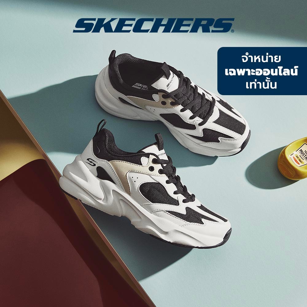 ซื้อ Skechers สเก็ตเชอร์ส รองเท้าลำลองผู้หญิง Women Online Exclusive BOBS Sport Bamina 2 Shoes - 117365-BKW Memory Foam