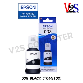หมึกเติม Epson INK 008 Set 4 สี (BK,C,Y,M) (T06G100-400) หมึกแท้100%