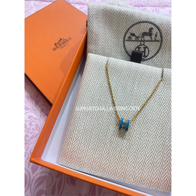 Used สร้อยคอ Hermes mini pop H