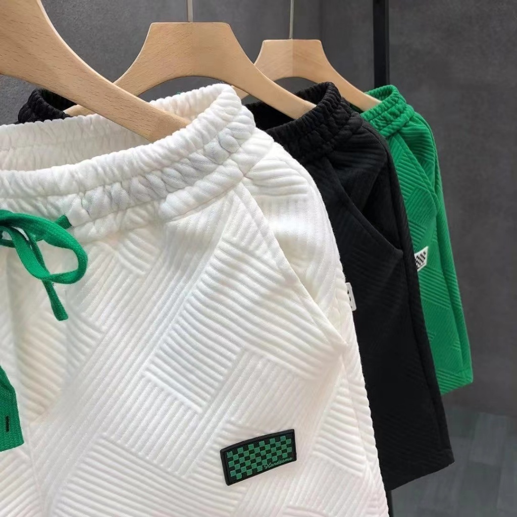 🔥SALE🔥วอร์มขาสั้นผ้านุ่ม เอวยืด ใส่ใส่สบาย สไตล์เกาหลีแบบใหม่กางเกงขาสั้นแฟชั่นอินเทรนด์M-5XL - รูปที่ 7