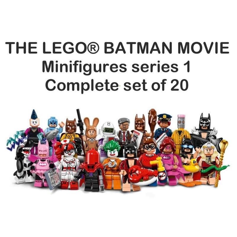 Lego 71017 THE LEGO® BATMAN MOVIE Minifigures series 1 (แกะซองเช็ค) (retired) (ของแท้พร้อมส่ง)