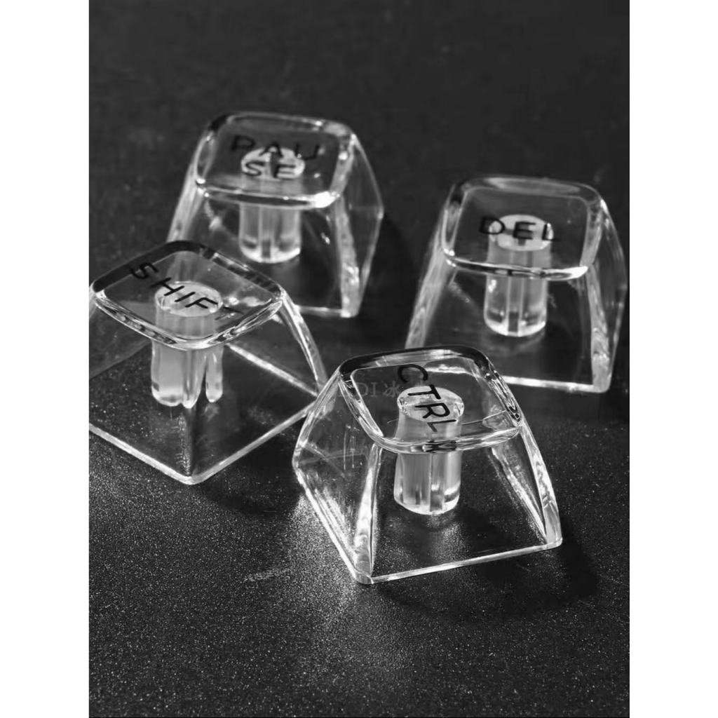 ปุ่มกดใสแต่งหุ้มแบบสวยงาม Crystal Large Complete Set ประกอบด้วย 132 ชิ้น DIY สำหรับโปรเจ็กต์คีย์แคป - รูปที่ 5