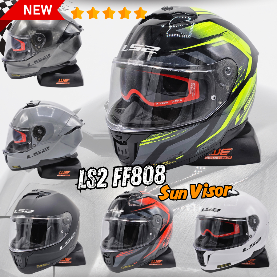 หมวกกันน็อค LS2 รุ่น FF-808 Stream II