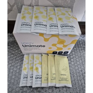 UNIMATE Lemon (มาเต้ รสเลม่อน)แป่งขาย10 ซอง(1 กล่อง 30 ซอง)