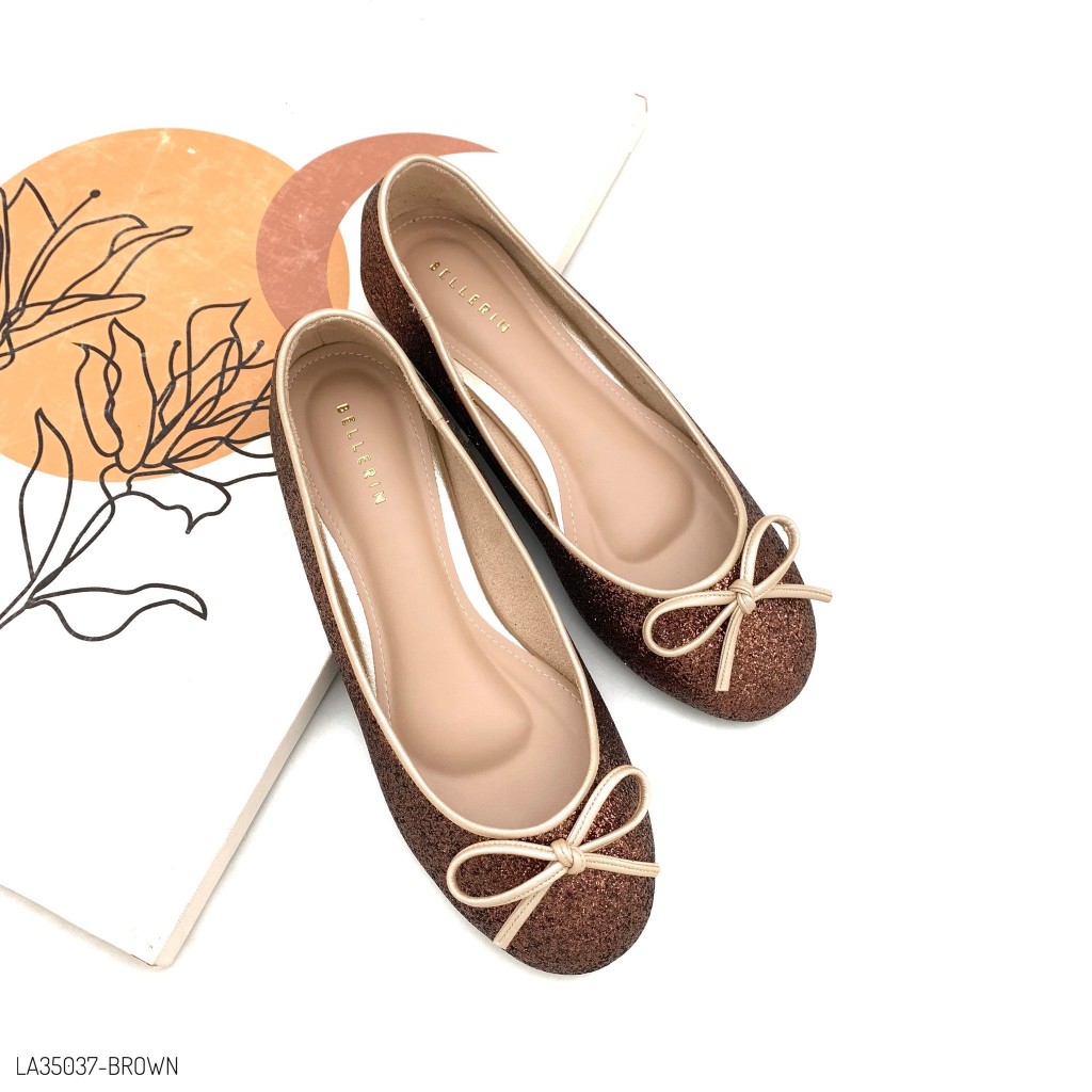 HaloBangkok รองเท้า Flat Shoes หนังพียู รุ่น LA35037