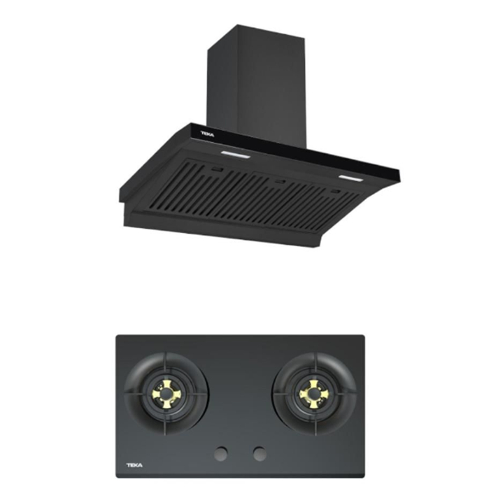 TEKA เครื่องดูดควัน TEKA DHA 90BK + เตาแก๊ส 2 หัวเตา รุ่น GTS78 2G