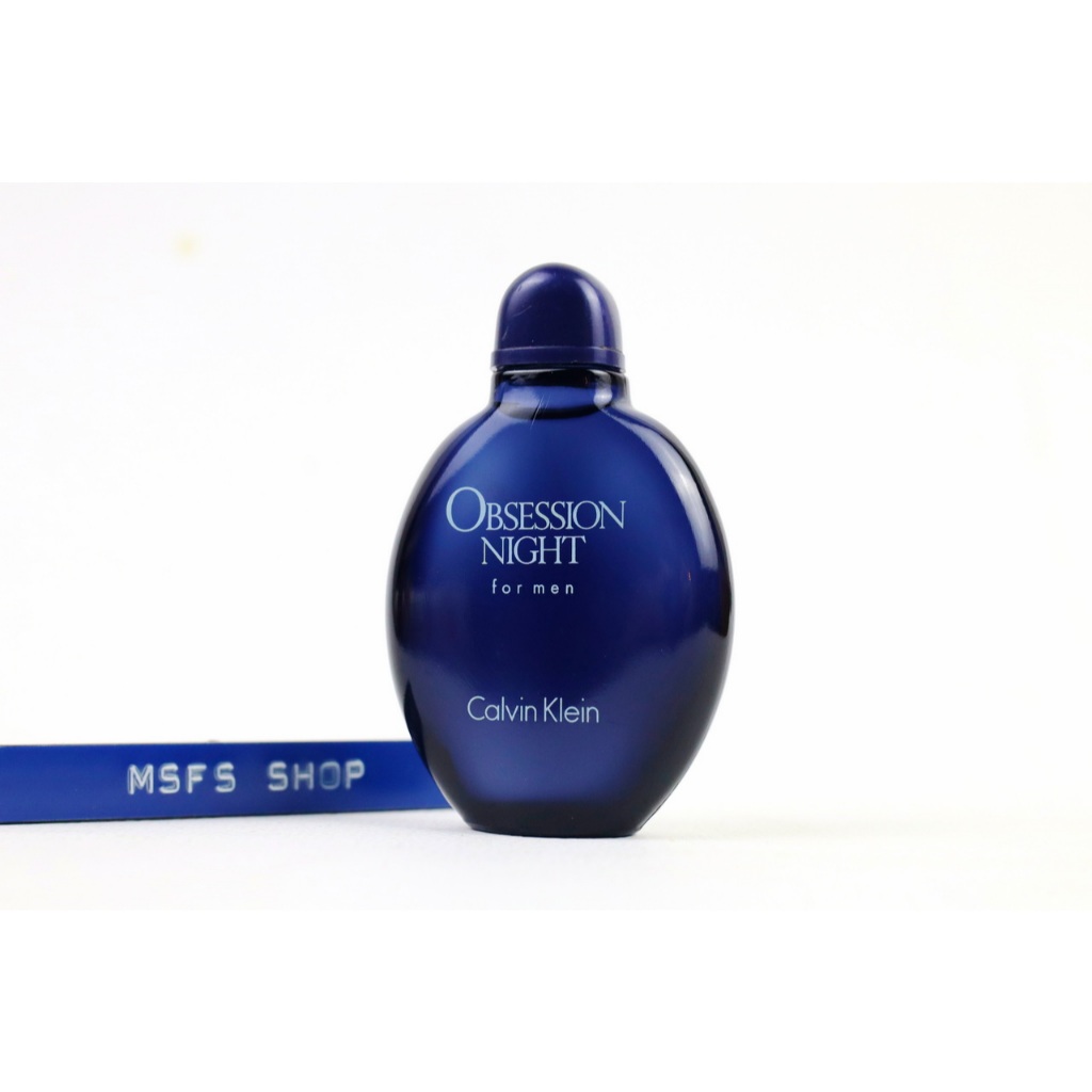 [Vintage] C a l v i n  K l e i n Obsession Night for men 15ml Splash แบบแต้ม - น้ำหอม Vintage