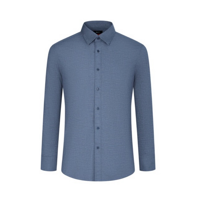 เสื้อเชิ๊ต G2000 สียีนส์ (Dark Navy) รุ่น 2112100279 กระดุมสี Dark Navy