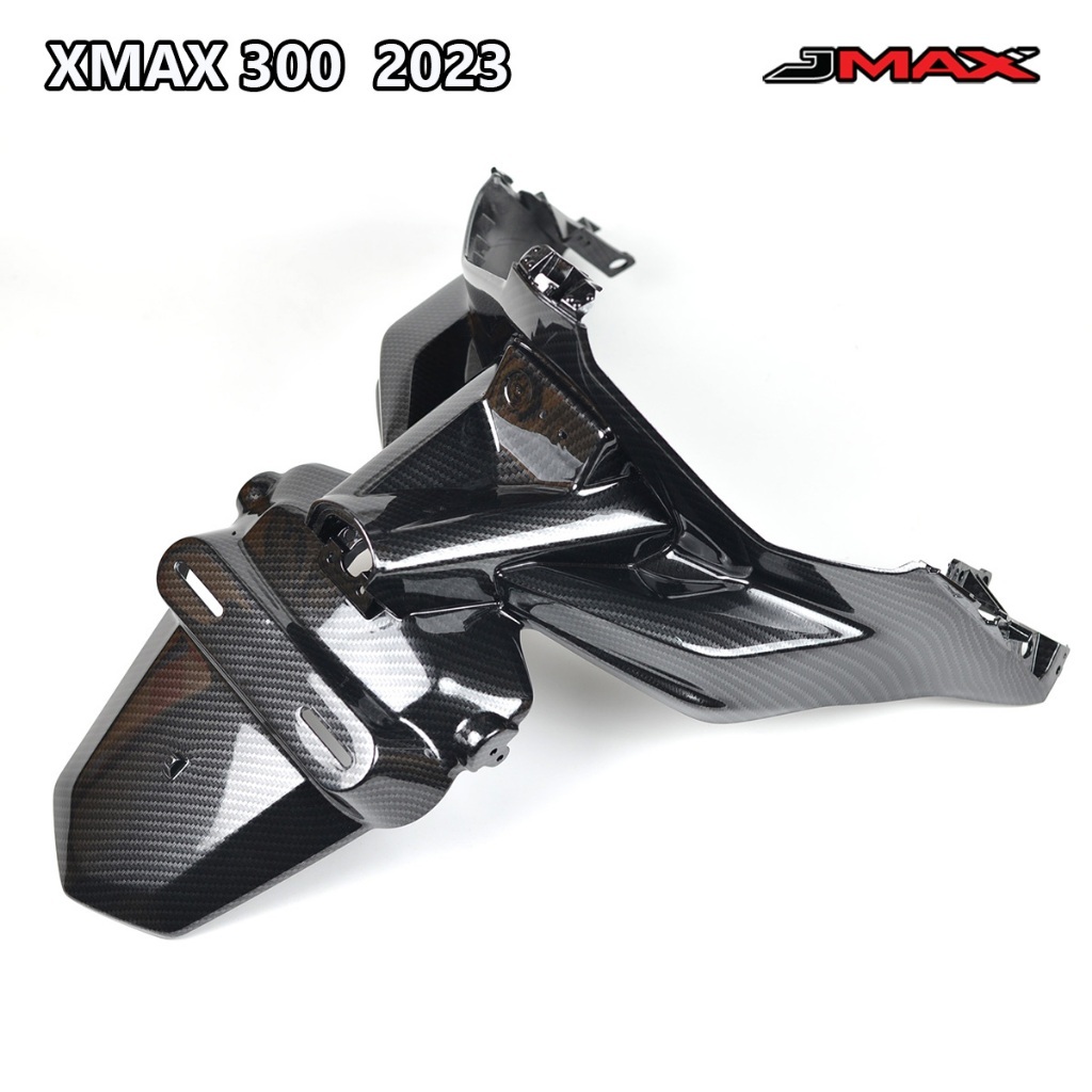 บังโคลนหลังใหญ่ ลายฟิล์มคาร์บอน 6D JMAX สำหรับ Yamaha XMAX300 2023