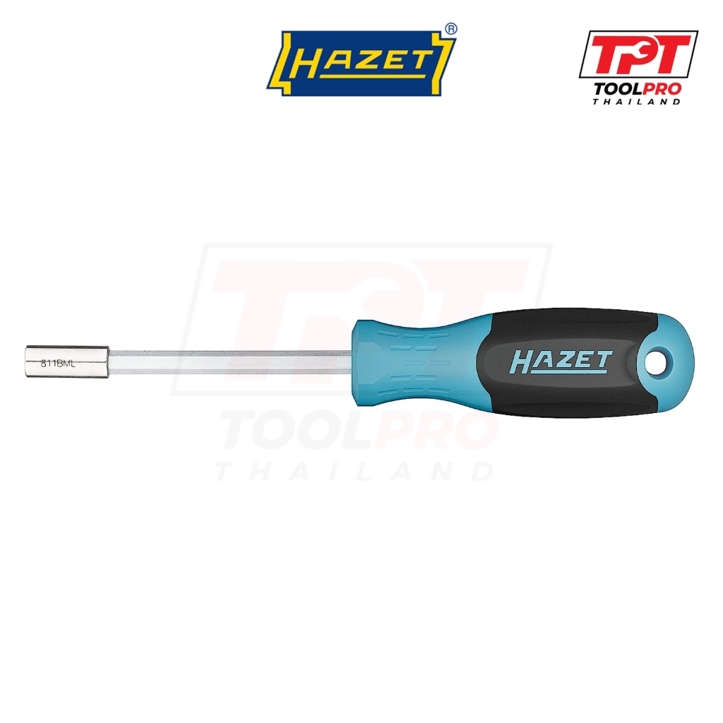 Hazet ด้ามจับดอกไขควง 210mm, 1/4" Bit Holding Screwdriver (811BML)