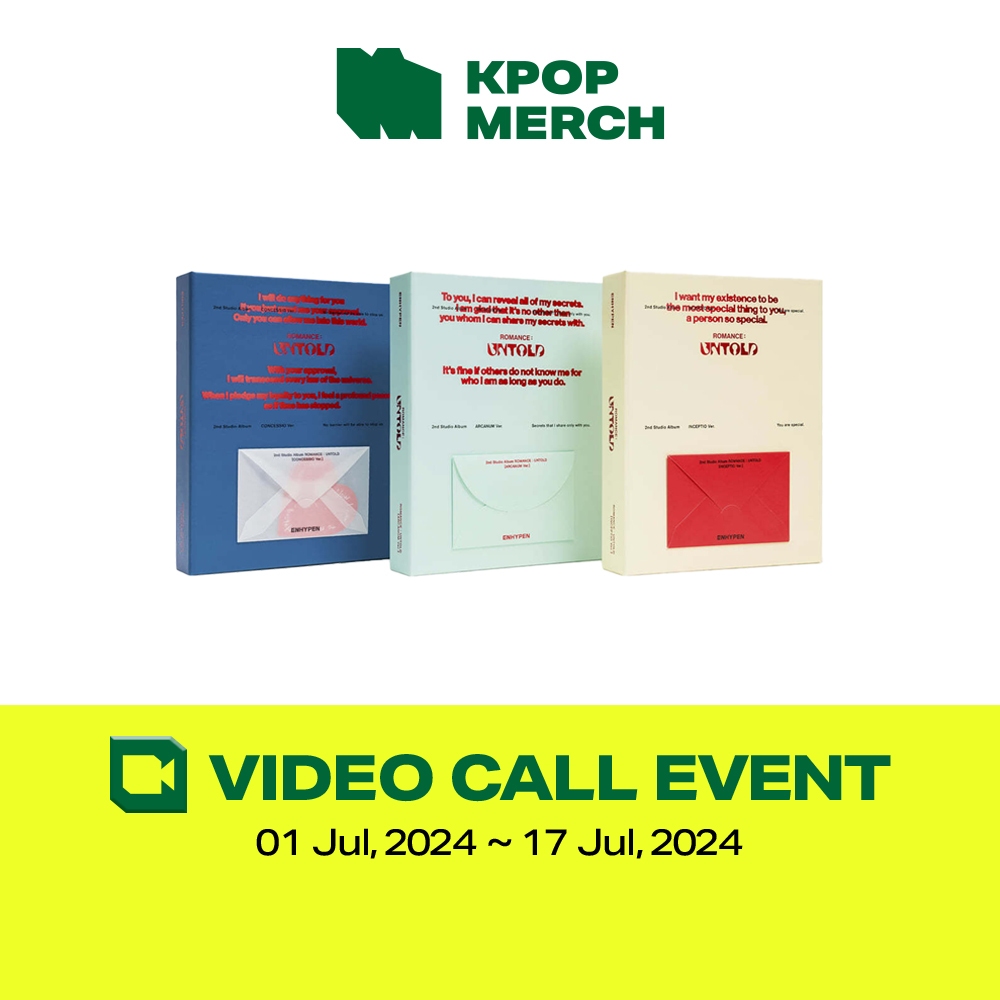 [Video Call EVENT] ENHYPEN - ROMANCE : UNTOLD