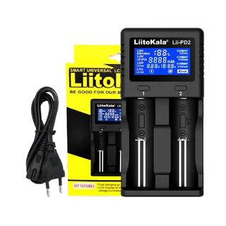 ที่ชาร์จถ่าน ที่ชาร์จ เครื่องชาร์จถ่าน LiitoKala Lii-PD2 รองรับ 26650 21700 20700 18650 18490 18350 AA AAA - Battery Cha