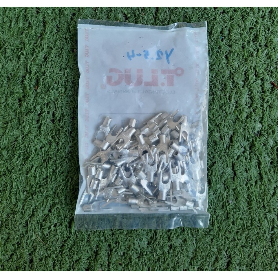 T.LUG : หางปลาแฉก-เปลือย Y2.5-3S ,Y2.5-4S, Y2.5-5S 100ชิ้น/ถุง