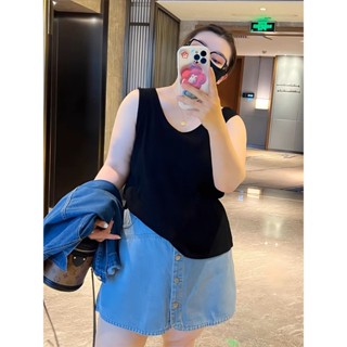 เสื้ิอกล้ามสาวอวบ เสื้อกล้ามผู้หญิง ผ้านิ่ม ยืดได้เยอะ ส่งจา…