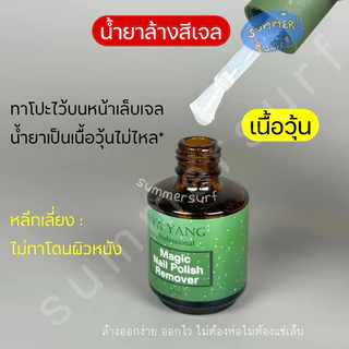 น้ำยาล้างสีเจล ขวดเขียว🚛 พร้อมส่ง ค่าส่งถูก💖 น้ำยาล้างเล็บเจล สะดวกไม่ต้องห่อเล็บ* 15 ml