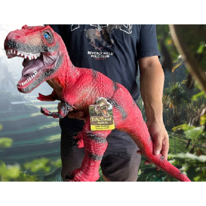 โมเดลไดโนเสาร์ ตัวใหญ่มาก ไดโนเสาร์ตัวใหญ์ ไดโนเสาร์ยาง jurassicworld ของเล่นไดโนเสาร์