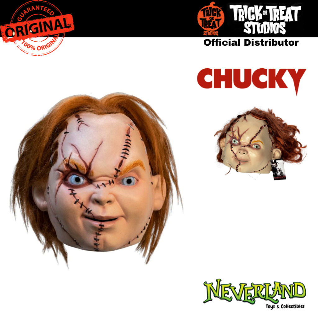 Child's Play Curse of Chucky Scarred Chucky Latex Mask by Trick Treat Studios