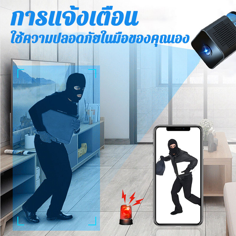 🔥กล้องวงจรปิดขนาดเล็ก🔥wifi HD ปิดไร้สาย จิ๋วบันทึกวิดีโอ ไวไฟ cctv night vision ขายร้อนมินิเฝ้าระวัง เล็กง่ายต่อการวาง