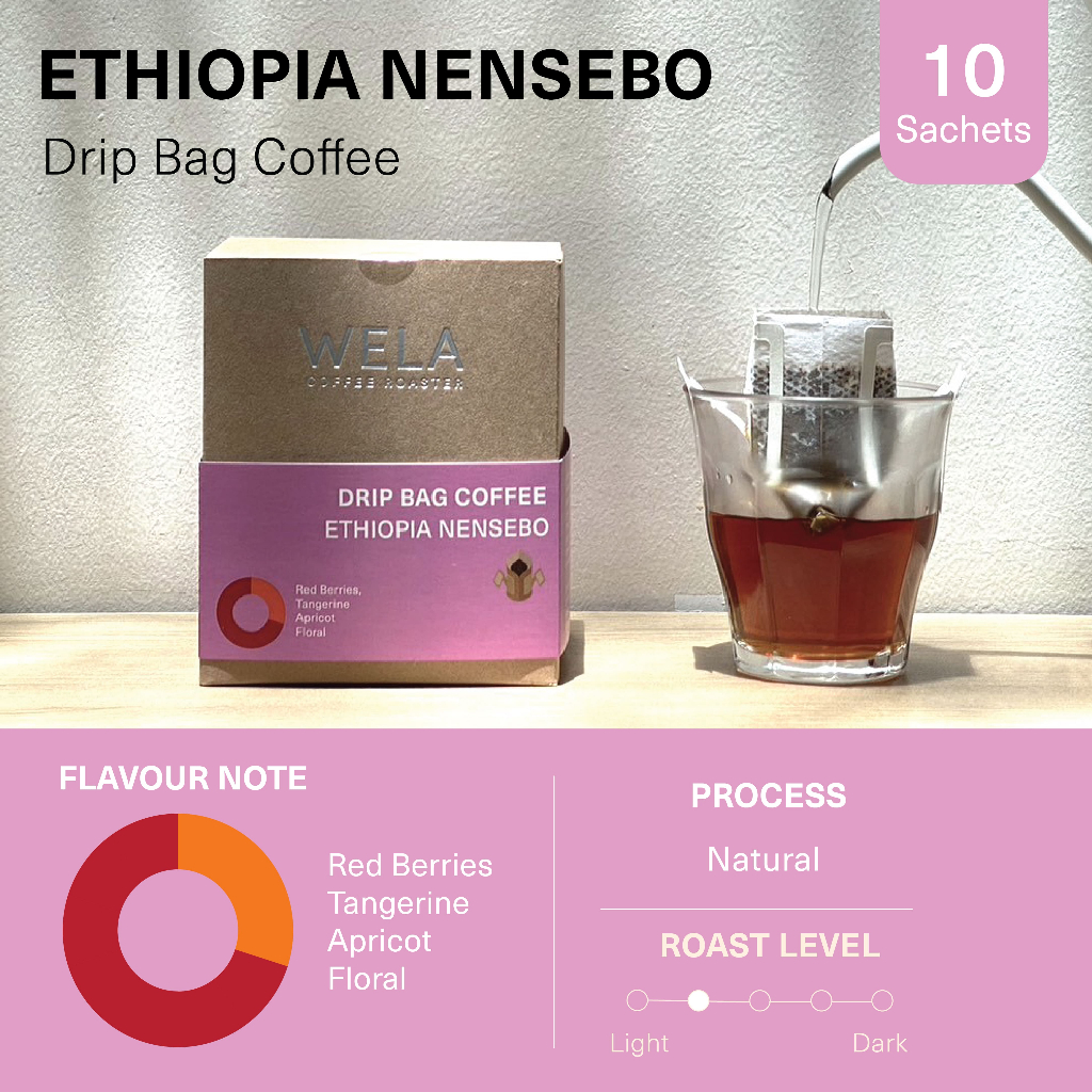 Drip Bag Coffee - Ethiopia (Light Roast)