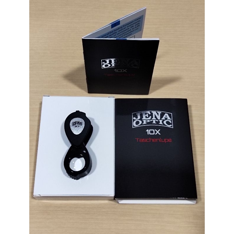 jena optic10x กล้องส่องพระ เพรช ทอง ผลิตที่เยอรมัน รับประกันแท้ โฟกัสจับภาพไว้ ขยายทุกตำหนิ แถมฟรีกร