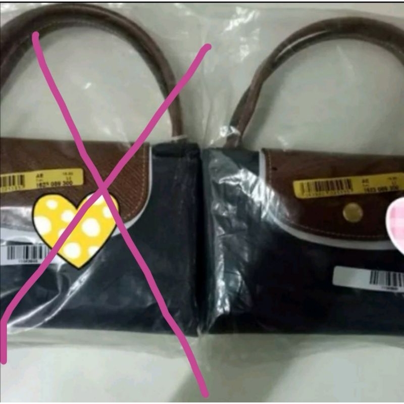 Longchamp สี Fusil ของแท้  มือหนึ่ง  ยังอยู่ในถุงของช้อปแต่มีตัดถุงตามรูป