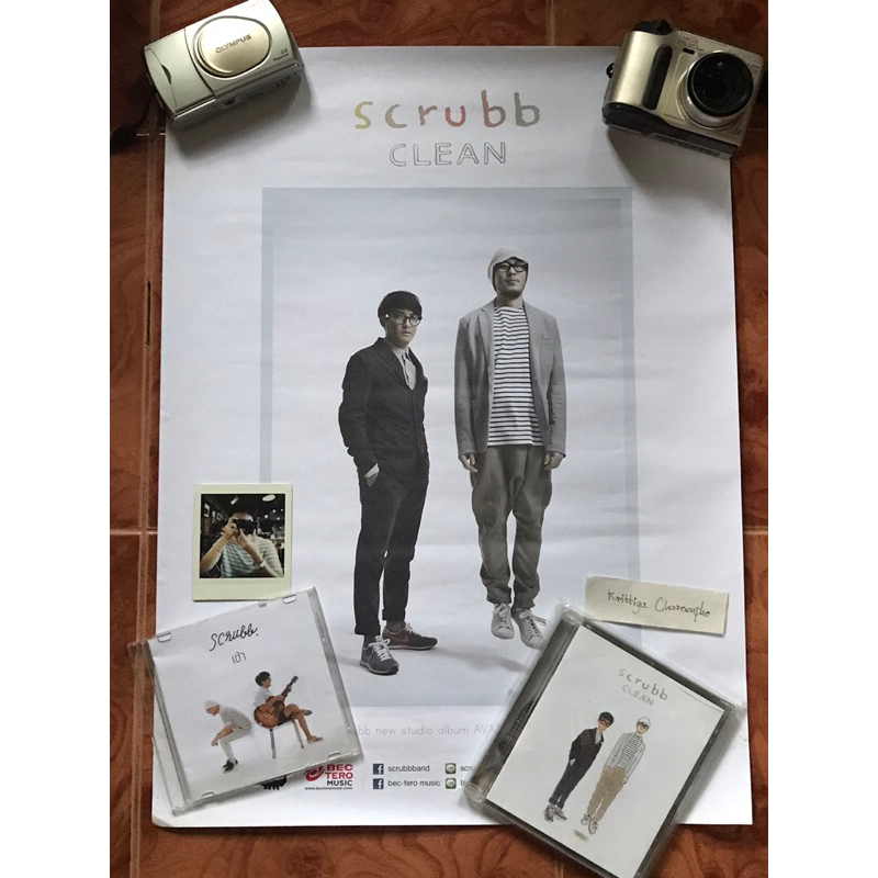 Scrubb Clean cd และโปสเตอร์