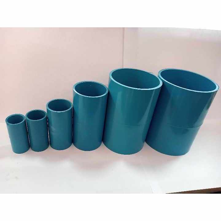 ข้อต่อตรง pvc ขนาดต่างๆแพ็ค10ชิ้น