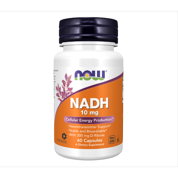 NADH 10 MG w/ D-Ribose 60 Capsules