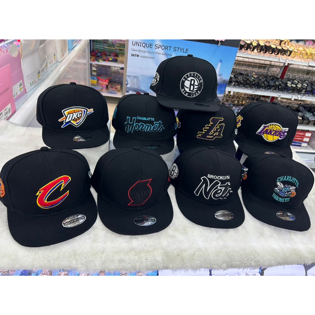 หมวก Hiphop แฟชั่น มี 9 ลาย! ปรับขนาดไซร์เองได้ ปรับไซร์ได้ถึง 59-64 cm