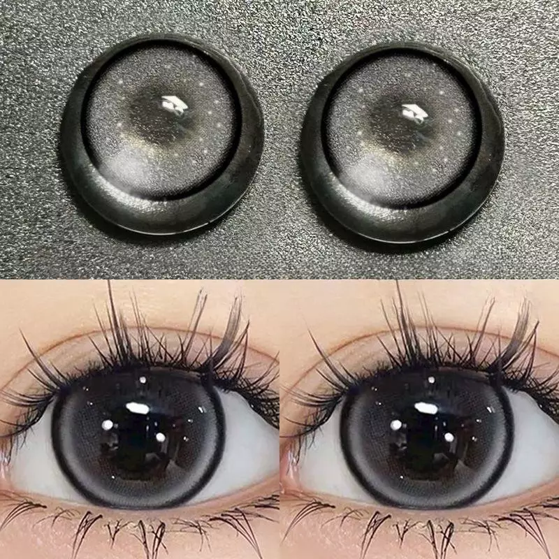 MIDROO[-0.00~-6.00]Jewelry Grey/Brown💠ส่งไวจากไทยคอนแทคเลนส์คอนแทคเลนส์ 14.5mm