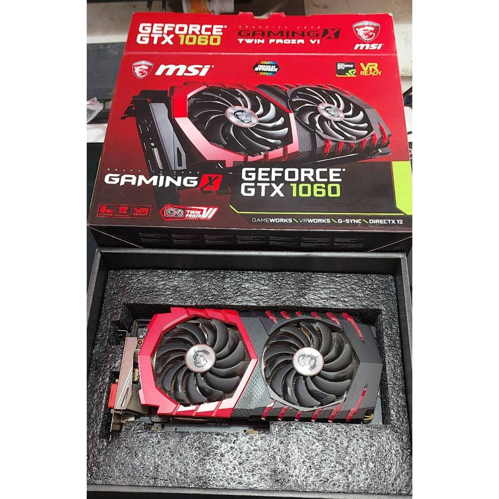 Msi GeForce GTX 1060 GAMING X 6G