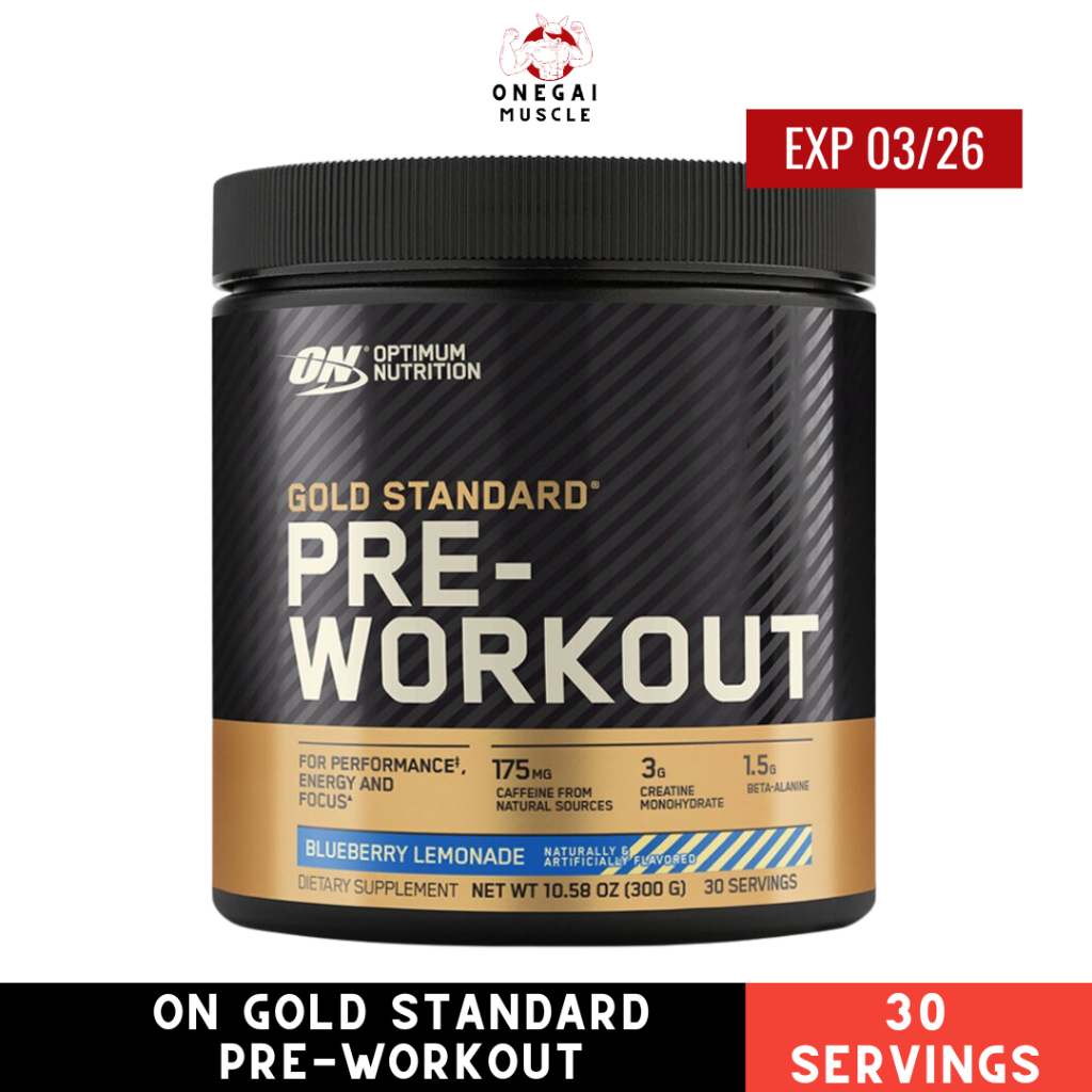Optimum​ nutrition​ gold​ standard pre-workout - 30 servings, optimum pre workout, ON​ Pre-workout