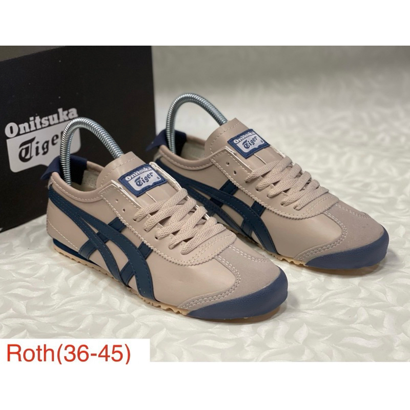 รองเท้าผ้าใบ ONI(หนัง) รองเท้าลำลอง งานจริง เบาใส่สบาย ใส่ได้ผู้ชายผู้หญิง(36-45)