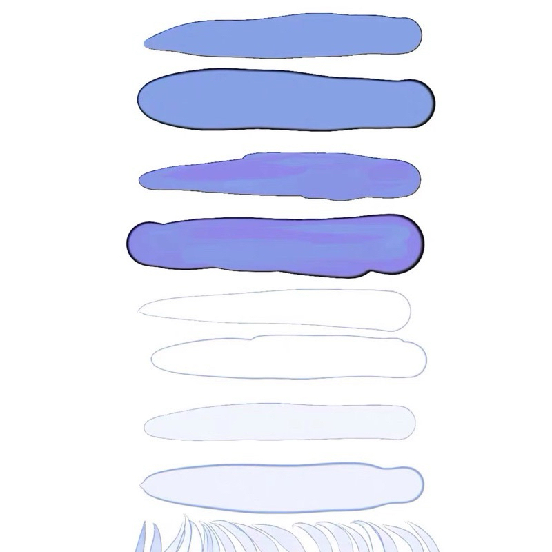 [Pr0create] บรัช 12 types of stroke pens
