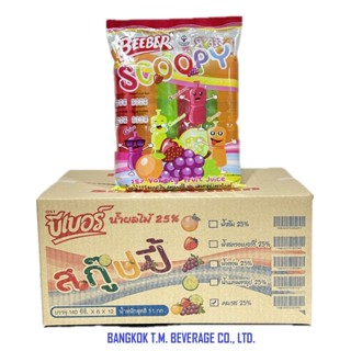 บีเบอร์สกู๊ปปี้ หวานเย็นคละรส จำนวน 12 แพ็ค/ลัง